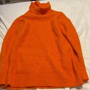 Style and Co. Medium orange turtleneck